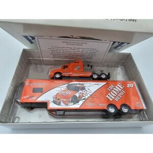 Peachstate Tony Stewart The Home Depot Joe Gibbs Transporter New In BOX